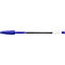 Stylo à bille BIC Cristal Original bleu, boîte de 10, 1,0 mm, pointe moyenne