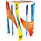 Un paquet de stylos InkJoy bleus. Inscription : 80+20 gratuit.