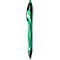 Stylo gel BIC Gel-ocity Quick Dry, mécanisme à pression, corps caoutchouté, épaisseur de trait 0,3 mm, 12 pièces, couleur d'encre vert