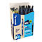 Stylo gel PILOT Bottle 2 Pen BeGreen, noir, largeur de trait 0,4 mm, documentect, rechargeable, 89% de contenu recyclé, pack de 10 + 10 recharges noires