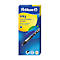 Stylo roller Pelikan Inky, encre bleue, largeur de trait 0,5 mm, système de régulation de l'encre et fenêtre, fermeture par capuchon, plastique, bleu