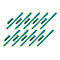 Stylos-billes Slider Memo, vert, 10 p.