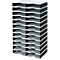 styro® sorteerstation styrodoc Standaard SET, C4, 12 etages/2 rijen/24 vakken, grijs/zwart