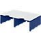 styro® Sortierstation styrodoc Jumbo, DIN C4, 1 Etage/2-reihig/2 Fächer, blau
