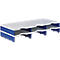 styro® Sortierstation styrodoc Standard, DIN C4, Polysytrol, Anbaueinheit, grau/blau