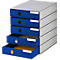 styro® Styroval Pro ladebox, 5 laden, gesloten, B 243 x D 335 x H 323 mm, DIN C4, polystyreen, stapelbaar, ecoblauw
