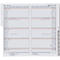 Calendrier de juin 2027, double page ouverte. Mois à gauche, jours avec heures à droite. Lignes rouges séparent les semaines.