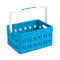 Sunware Klappbox Square, Inhalt 24 Liter, mit Griff, blau/weiß