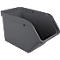 Sunware® Sigma Home transportbox, inhoud 30 l, inklapbare handgrepen, L 493 x B 270 x H 298 mm, gerecycled polypropeen, antraciet