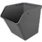 Sunware® Sigma Home transportbox, inhoud 60 l, inklapbare handgrepen, L 493 x B 388 x H 448 mm, gerecycled polypropeen, antraciet