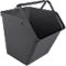 Sunware® Sigma Home transportbox, inhoud 60 l, inklapbare handgrepen, L 493 x B 388 x H 448 mm, gerecycled polypropeen, antraciet