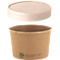 Braune Suppenschale mit Deckel, darunter Schriftzug: 100% FAIR, biobased, kompostierbar, recyclebar. WWW.CARE4EARTH