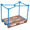support à palettes de type 65, 1200 x 1000 x 800 mmm, laqué