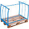 Support à palettes type 66, 1200 x 800 x 1200 mm, laqué