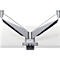 Support d'écran double Smart Office 12 Bakker Elkhuizen, jusqu'à 27', support de table, hauteur ajustable,