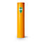 Support d'étagère de protection a.m.p.e.r.e. ECO RACK, adapté au stockage en congélation, couleur signal, plastique recyclé, L 101-110 x H 600 mm
