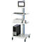 Support d'ordinateur type 6018, l. 650 x P 650 x H 1850 mm, mobile