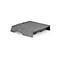 Support de moniteur Circular-Line Bakker Elkhuizen Q-riser 50, en matériau recyclé à 60%, L 300 x P 250 x H 50 mm, gris clair