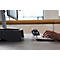 Support de moniteur Circular-Line Bakker Elkhuizen Q-riser 90, en matériau recyclé à 60%, L 300 x P 250 x H 90 mm, gris clair