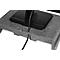 Support de moniteur Circular-Line BakkerElkhuizen Q-riser 110, en matériau recyclé à 60%, L 375 x H 75 x P 250 mm, gris clair