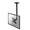 Support de plafond pour écran plat PLASMA-C060 NewStar, jusqu'à 40', hauteur ajustable, inclinable/pivotant, noir