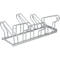 Support de stationnement, 2 côtés, pour pneus jusqu'à W 55 mm, L 1050 x P 3200 x H 500 mm, acier galvanisé à chaud, 6 places de stationnement, monté
