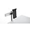 Support de tablette DURABLE CLAMP, pour plateaux 7-13', bras pivotant rotatif et pince de table