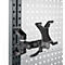 Support de tablette pour montage sur table AST31, pour 1 tablette jusqu'à 7,8', zone de serrage réglable, pivotant sur 360°, inclinable, plastique/mousse, noir