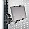 Support de tablette pour montage sur table AST31, pour 1 tablette jusqu'à 7,8', zone de serrage réglable, pivotant sur 360°, inclinable, plastique/mousse, noir