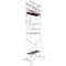 Support de travail 2ème rehausse MONTO ClimTec, hauteur de travail supplémentaire 2 m, platelage réglable en hauteur avec trappe, traverse en V, jusqu'à 200 kg/m, aluminium