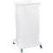 Support mobile Saekko Boy pour sac poubelle de 120 litres, sans couvercle, blanc