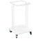 Support mobile Saekko Boy pour sac poubelle de 40 litres, sans couvercle, blanc