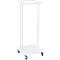 Support mobile Saekko Boy pour sac poubelle de 60 litres, sans couvercle, blanc