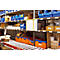 Support mural et de table Tarifold, A3, tôle d’acier, gris clair, avec 10 onglets d'indexation, coloris assortis