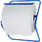 Support mural pour rouleaux de tissu de nettoyage, pour rouleau de largeur 400 mm, L 490 x P 300 x H 410 mm, métal peint par poudrage