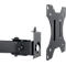 Support pour 2 écrans FPMA-D550DBLACK NewStar, jusqu'à 32', inclinable, pivotant et rotatif, hauteur et profondeur réglable