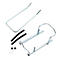 Support pour 2 vélos Mottez - module de base - acier galvanisé - arceau avec caoutchouc - l. 670 x P 590 x H 740 mm