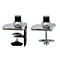 Support pour double écran LX Ergotron, écran maximum 24', pour 2 écrans ou 1 écran et 1 pc portable