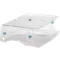 Support pour moniteur en acrylique Q-riser 130, transparent
