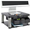 Support pour moniteur Premium Plus Fellowes, hauteur ajustable, anthracite/gris