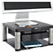 Support pour moniteur Premium Plus Fellowes, hauteur ajustable, anthracite/gris