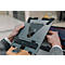 Support pour ordinateur portable Bakker Elkhuizen Ergo-Q 160, pour ordinateurs portables &amp; tablettes jusqu'à 17', ergonomique, L 215 x P 266 x H 7,5 mm, aluminium, gris foncé mat