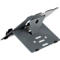 Support pour ordinateur portable Bakker Elkhuizen Ergo-Q 160, pour ordinateurs portables &amp; tablettes jusqu'à 17', ergonomique, L 215 x P 266 x H 7,5 mm, aluminium, gris foncé mat