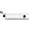 Support pour ordinateur portable Durable Stand Rise, pour ordinateurs portables jusqu'à 17', supports en caoutchouc, réglage manuel, avec poignée encastrée, aluminium