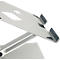 Support pour ordinateur portable Durable Stand Rise, pour ordinateurs portables jusqu'à 17', supports en caoutchouc, réglage manuel, avec poignée encastrée, aluminium