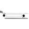 Support pour ordinateur portable Durable Stand Rise, pour ordinateurs portables jusqu'à 17', supports en caoutchouc, réglage manuel, avec poignée encastrée, aluminium