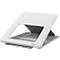 Support pour ordinateur portable Fellowes Breyta™, pour 1 ordinateur portable jusqu'à 15' &amp; jusqu'à 5 kg, réglable en hauteur, pliable, L 235 x P 268 x H 14 mm, 100 % plastique recyclé, blanc