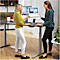 Support pour ordinateur portable Fellowes Hana™, jusqu'à 17 pouces et 4,5 kg, réglable en angle et en hauteur, orientable à 90°, ports USB, blanc