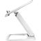 Support pour ordinateur portable Fellowes Hana™ LT, pour 1 ordinateur portable jusqu'à 19" &amp; jusqu'à 4,5 kg, réglable en hauteur/rotatif, gestion des câbles, L 342 x P 396 x H 102 mm, blanc