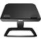 Support pour ordinateur portable Fellowes Hana™ LT, pour 1 ordinateur portable jusqu'à 19' &amp; jusqu'à 4,5 kg, réglable en hauteur/rotatif, gestion des câbles, L 342 x P 396 x H 102 mm, noir